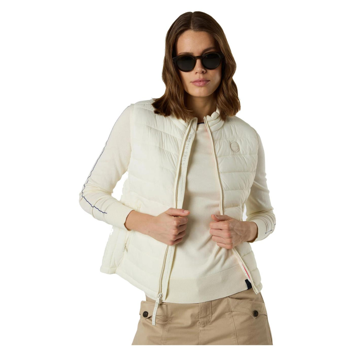 NORTH SAILS NAOMI VEST WOMAN - Bianco - vista 3