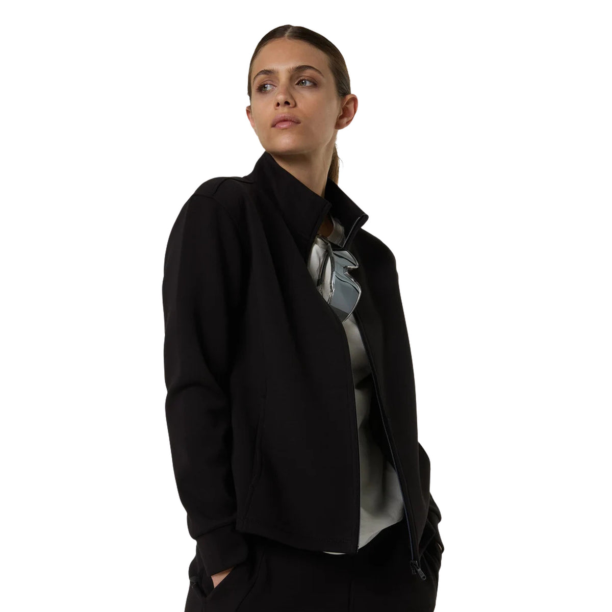 NORTH SAILS W FULL ZIP SWEATSHIRT - Nero - immagine principale