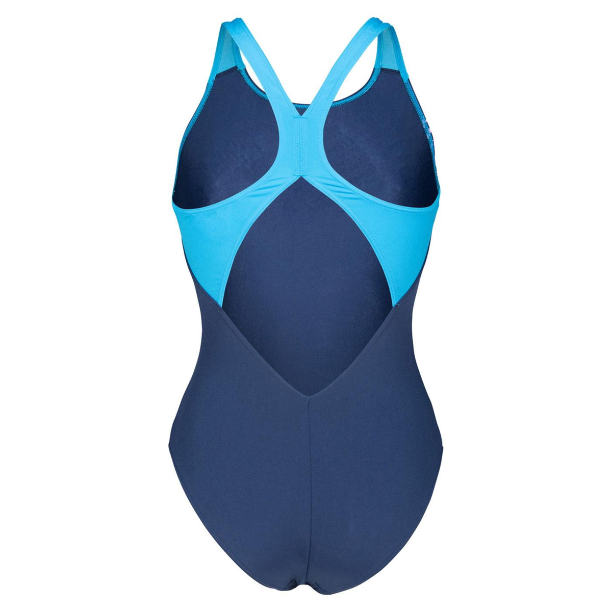ARENA FLOWING SWIMSUIT V BACK - Blu - vista 4
