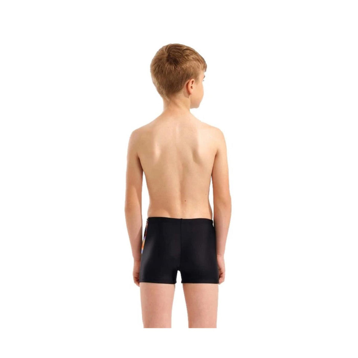 ARENA JR LIT LOGO SWIM SHORT - Nero - vista 3