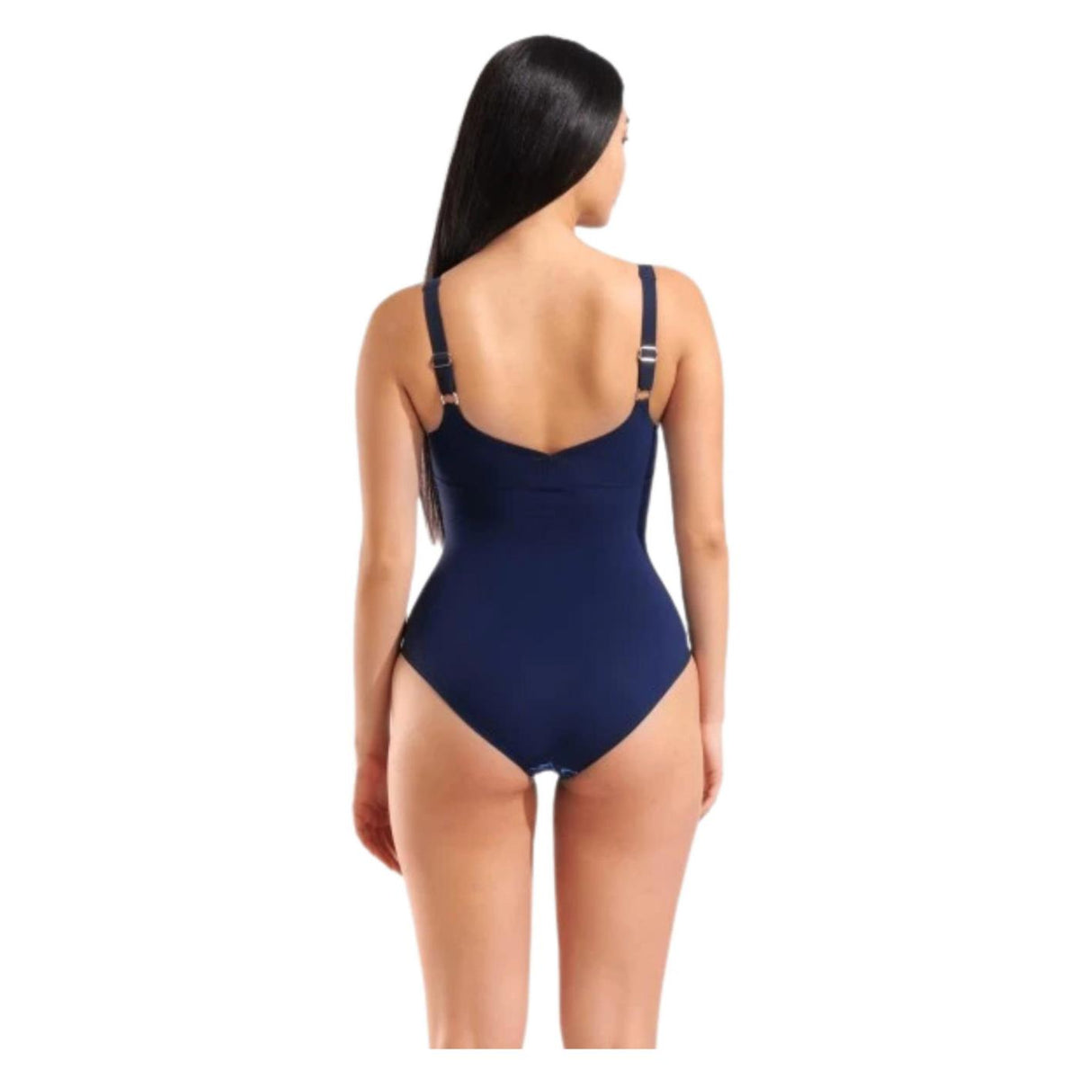 ARENA W SWIMSUIT MIA WING BACK - Blu - vista 2