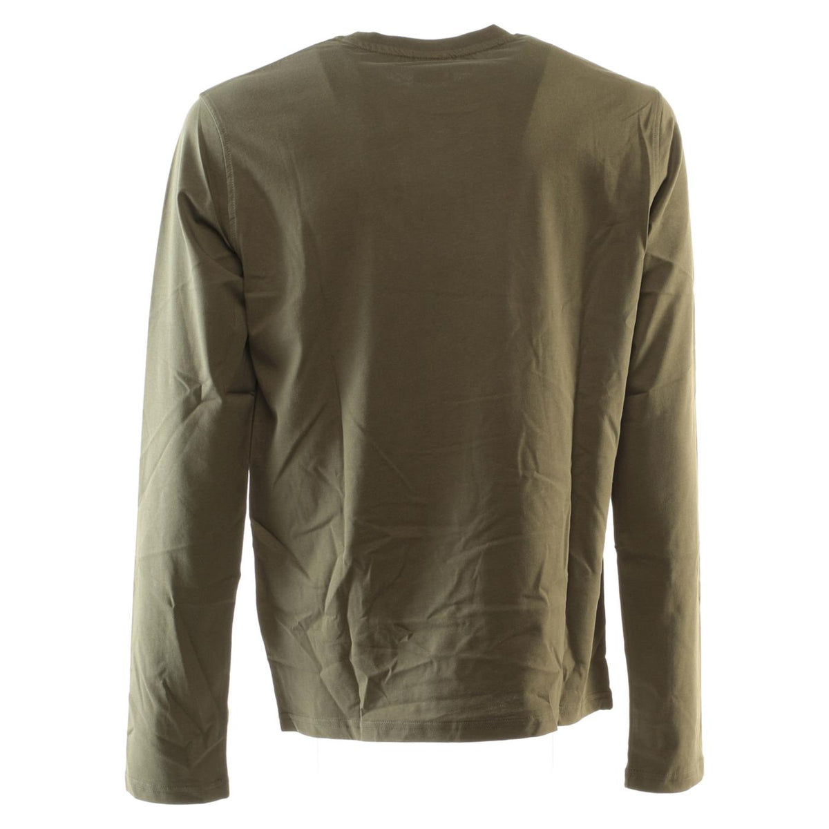 FREDDY BASIC COTTON LS TEE - Verde militare - vista 2