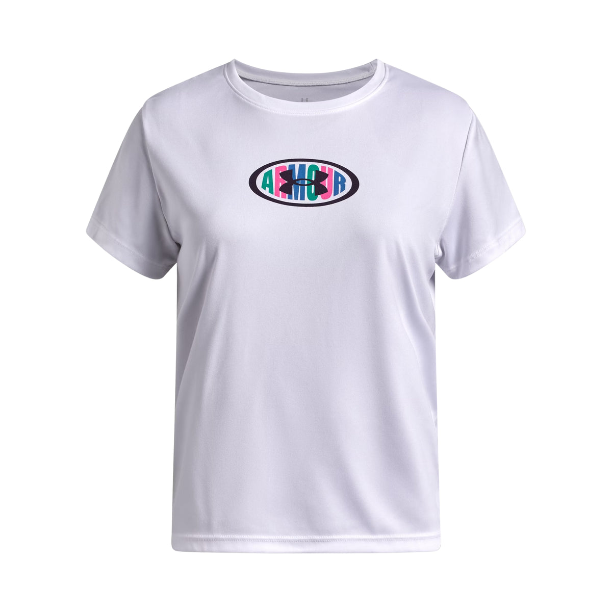 UNDER ARMOUR TECH ARMOUR GRAPHIC TEE J - Bianco - immagine principale