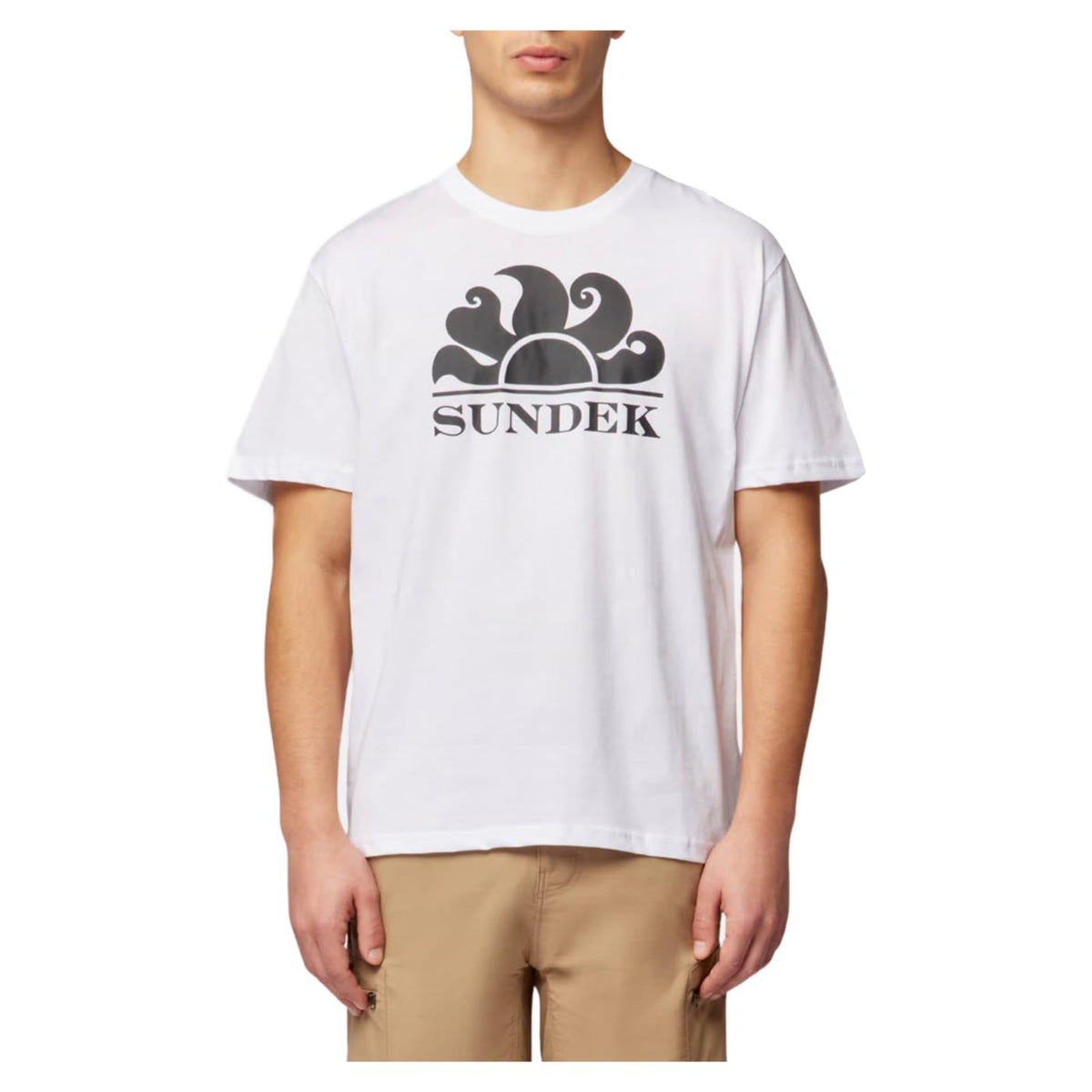 SUNDEK NEW SIMEON BIG LOGO TEE