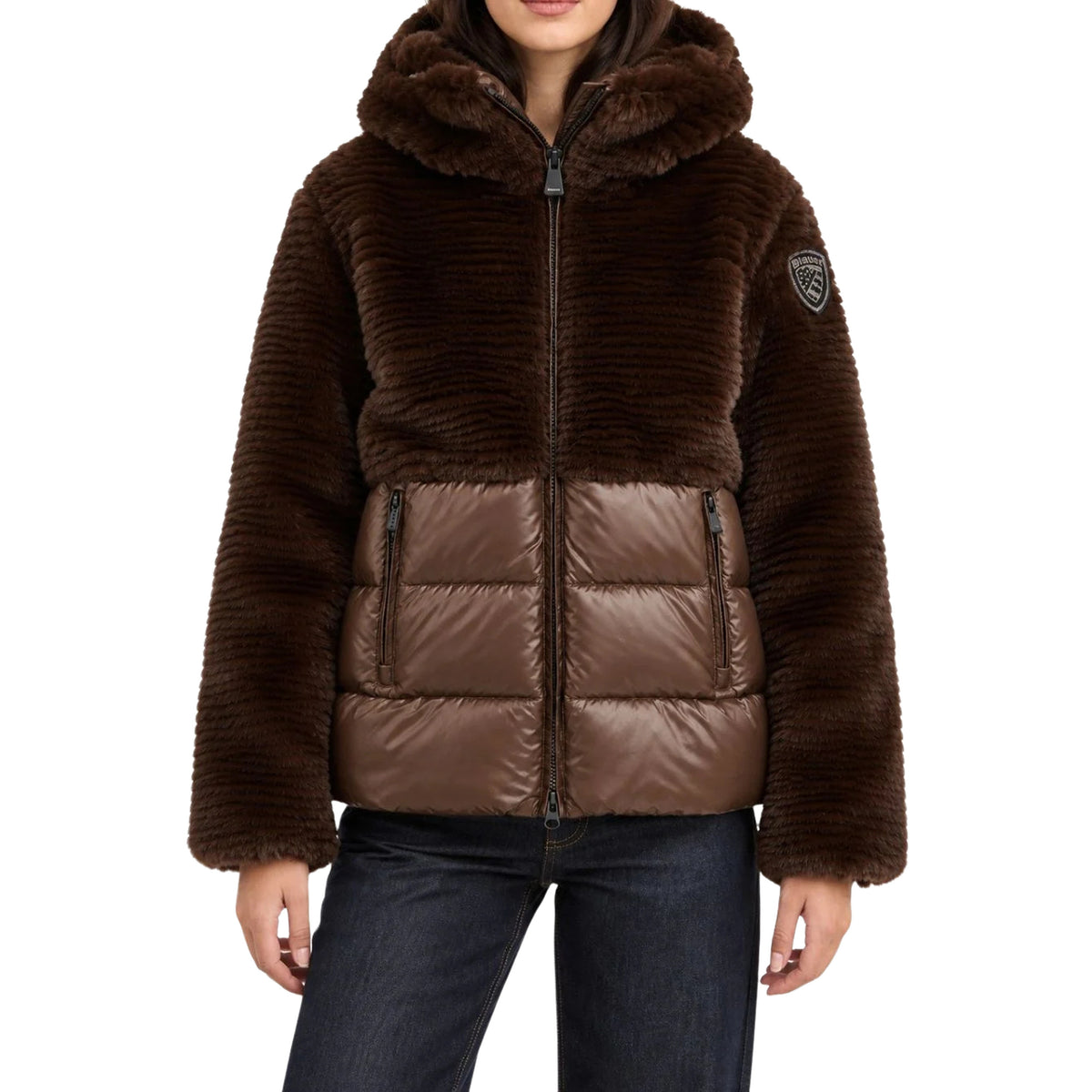 BLAUER JACKET FANEVIL WOMAN - Marrone scuro - immagine principale