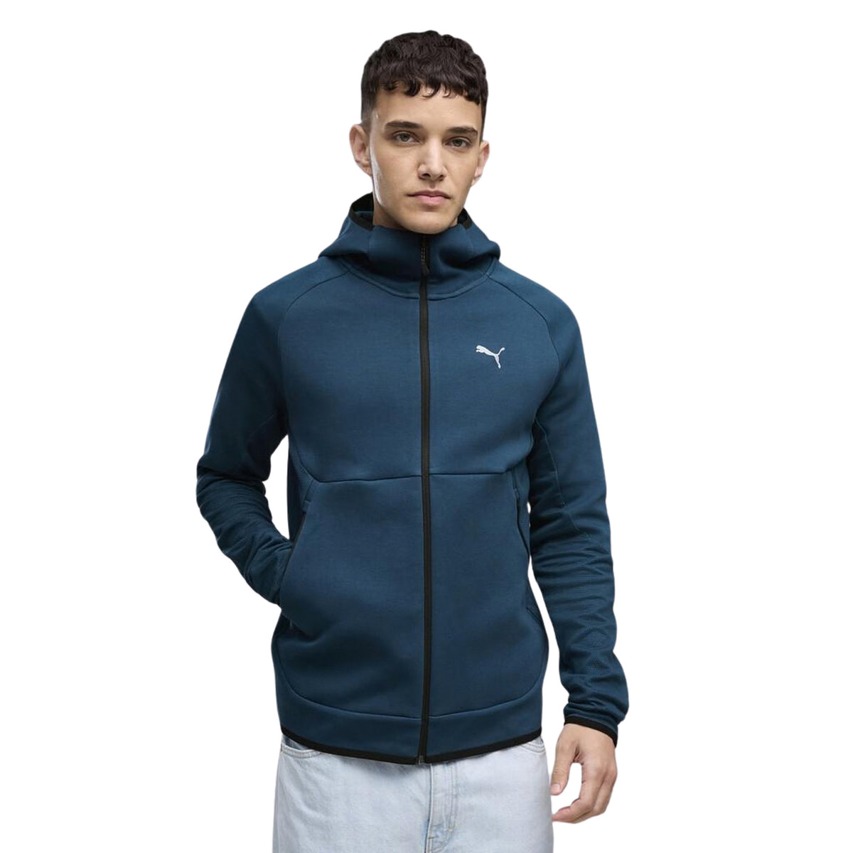 PUMA PUMATECH FULL ZIP HOODIE - Blu - immagine principale
