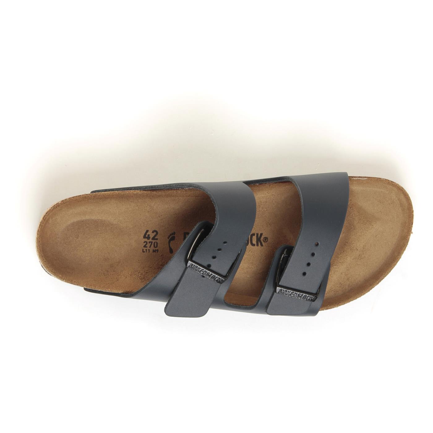 BIRKENSTOCK ARIZONA BLUE LEATHER