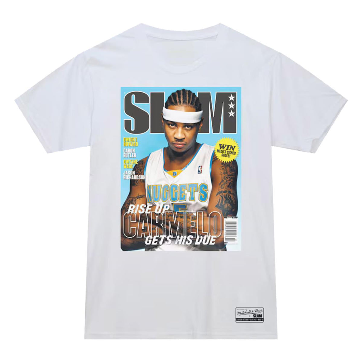 MITCHELL &amp; NESS NBA SLAM TEE NUGGETS