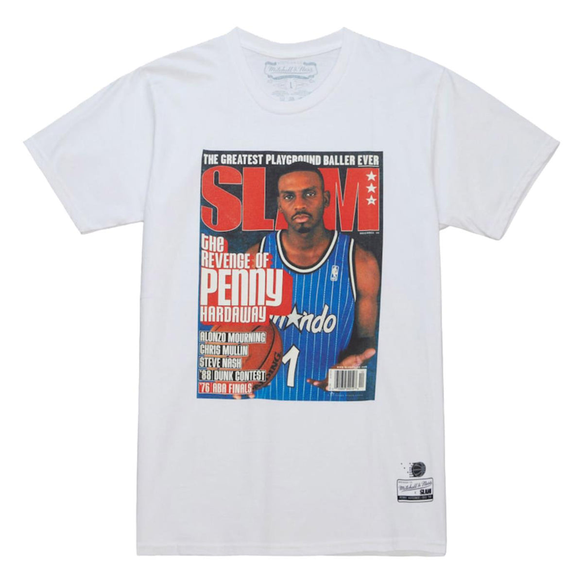 MITCHELL &amp; NESS NBA SLAM COVER TEE MAGIC