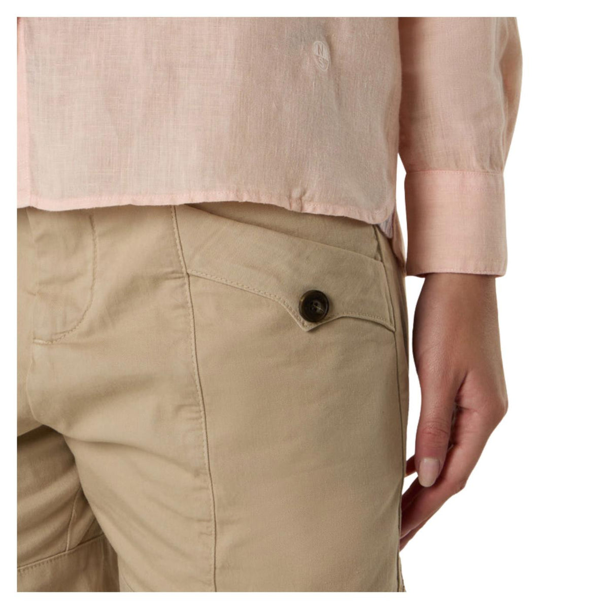 NORTH SAILS SHIRT LONG SLEEVE WOMAN - Rosa - vista 3