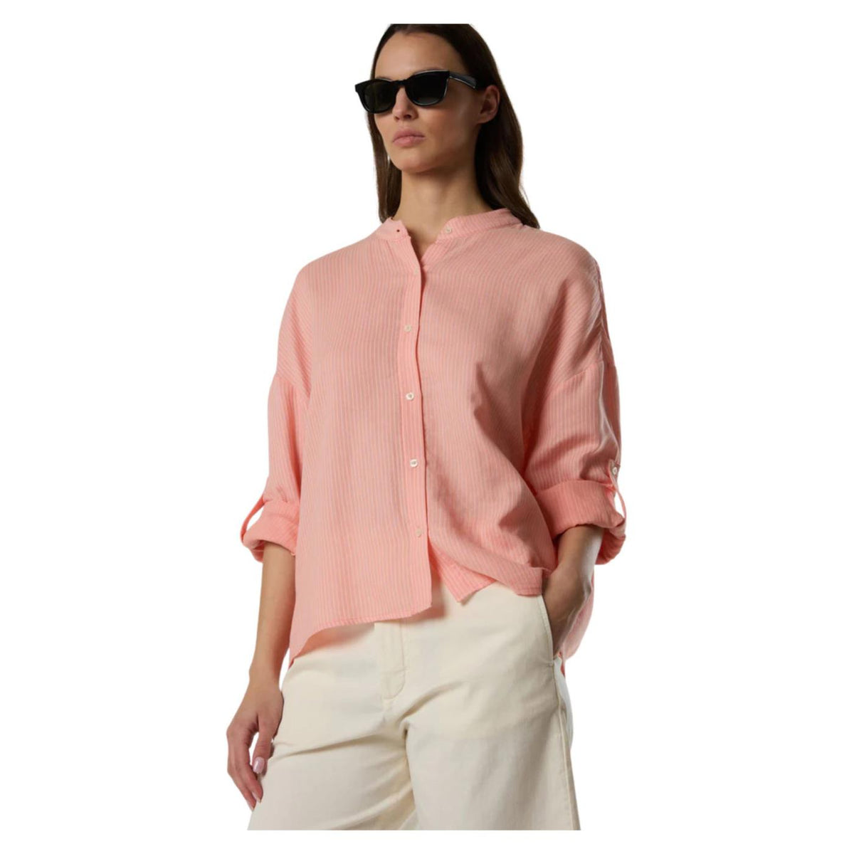 NORTH SAILS SHIRT LONG SLEEVE WOMAN - Corallo - immagine principale