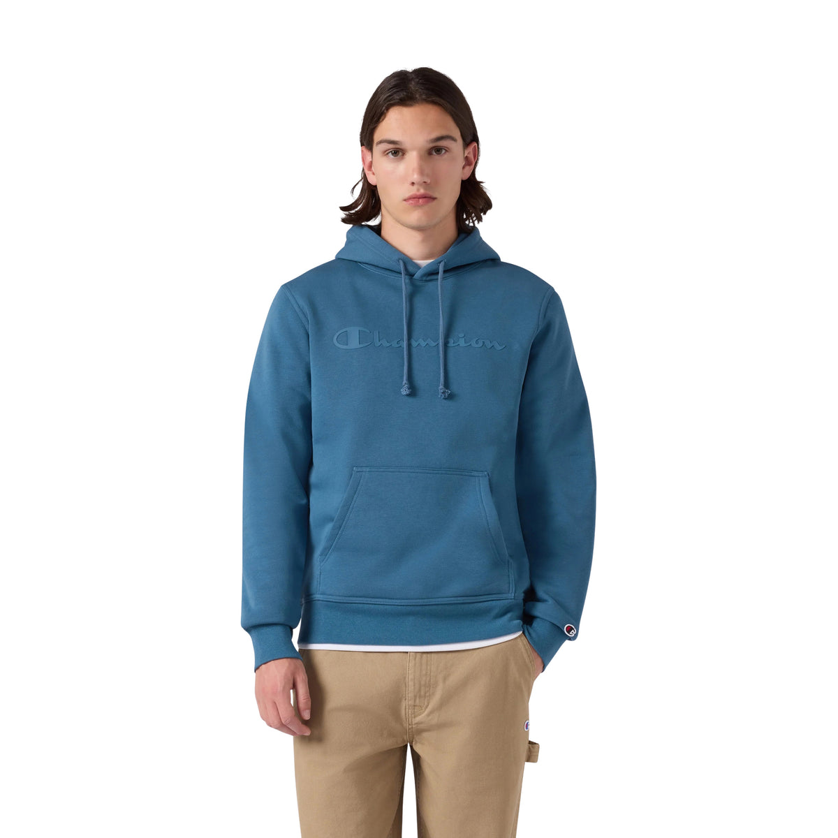 CHAMPION HOODED SWEATSHIRT - Blu - immagine principale
