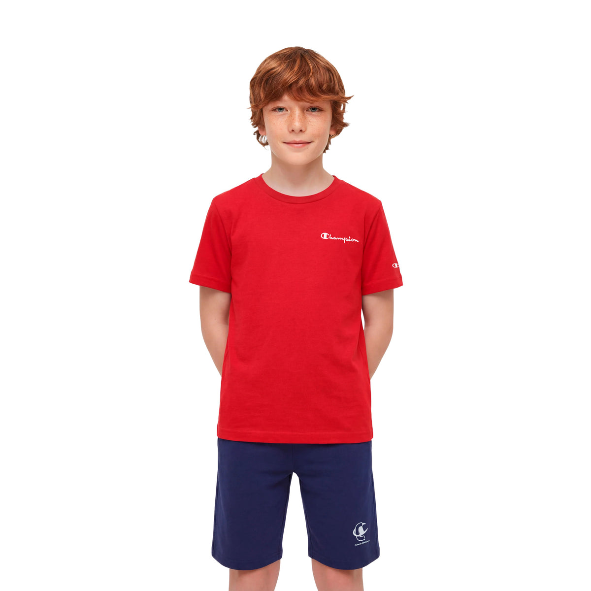 CHAMPION JR B SS TEE - Rosso - immagine principale