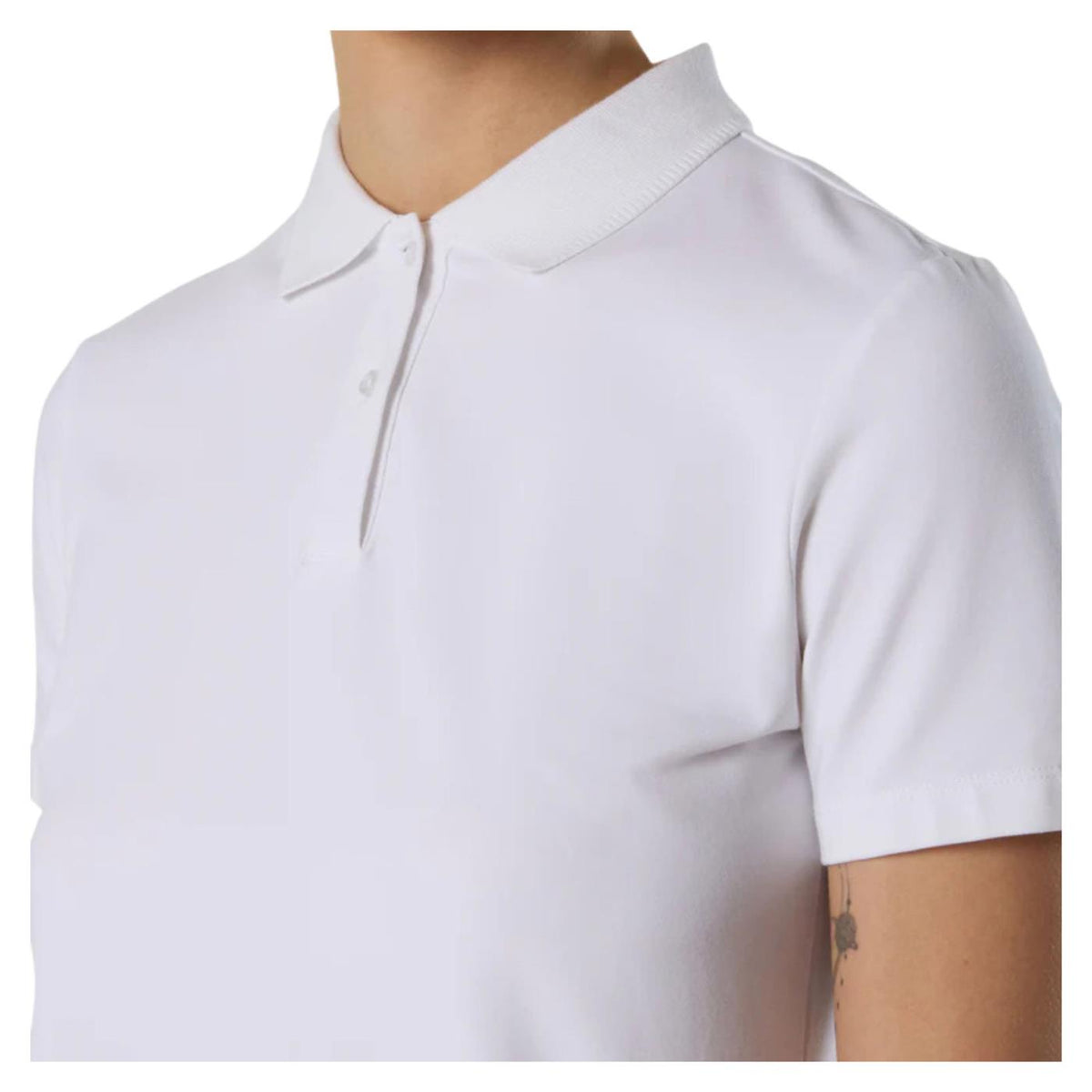NORTH SAILS W POLO SHORTH SLEEVE - Bianco - vista 3