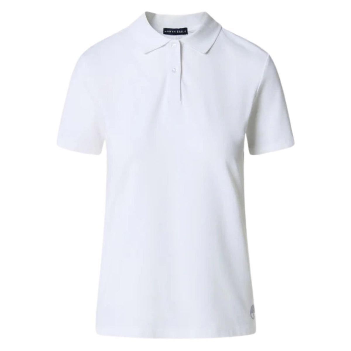 NORTH SAILS W POLO SHORTH SLEEVE - Bianco - vista 4