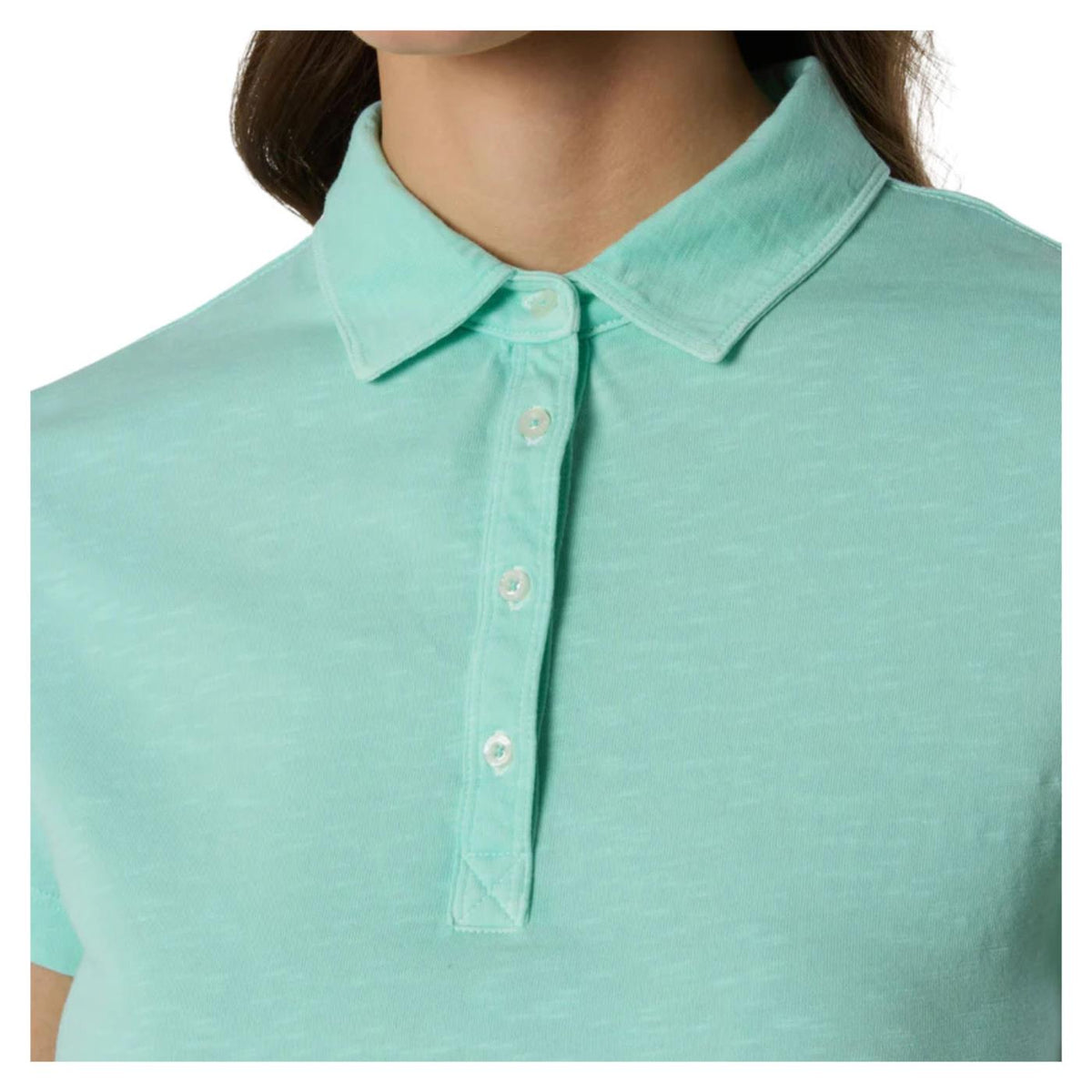 NORTH SAILS W POLO SHORTH SLEEVE - Verde - vista 3
