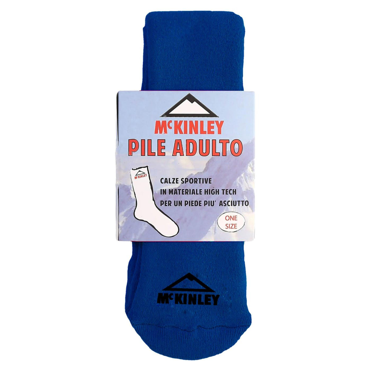 MC KINLEY CALZA IN PILE ADULTO - Blu - immagine principale