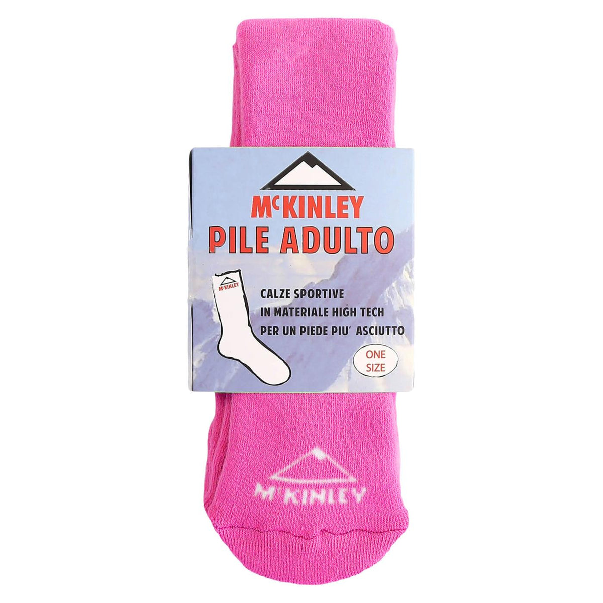 MC KINLEY CALZA IN PILE ADULTO - Fucsia - immagine principale