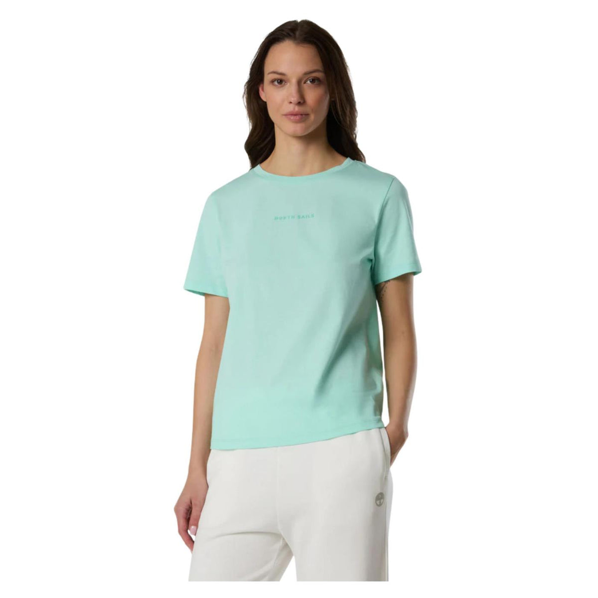 NORTH SAILS W T-SHIRT SHORT SLEEVE - Verde - immagine principale