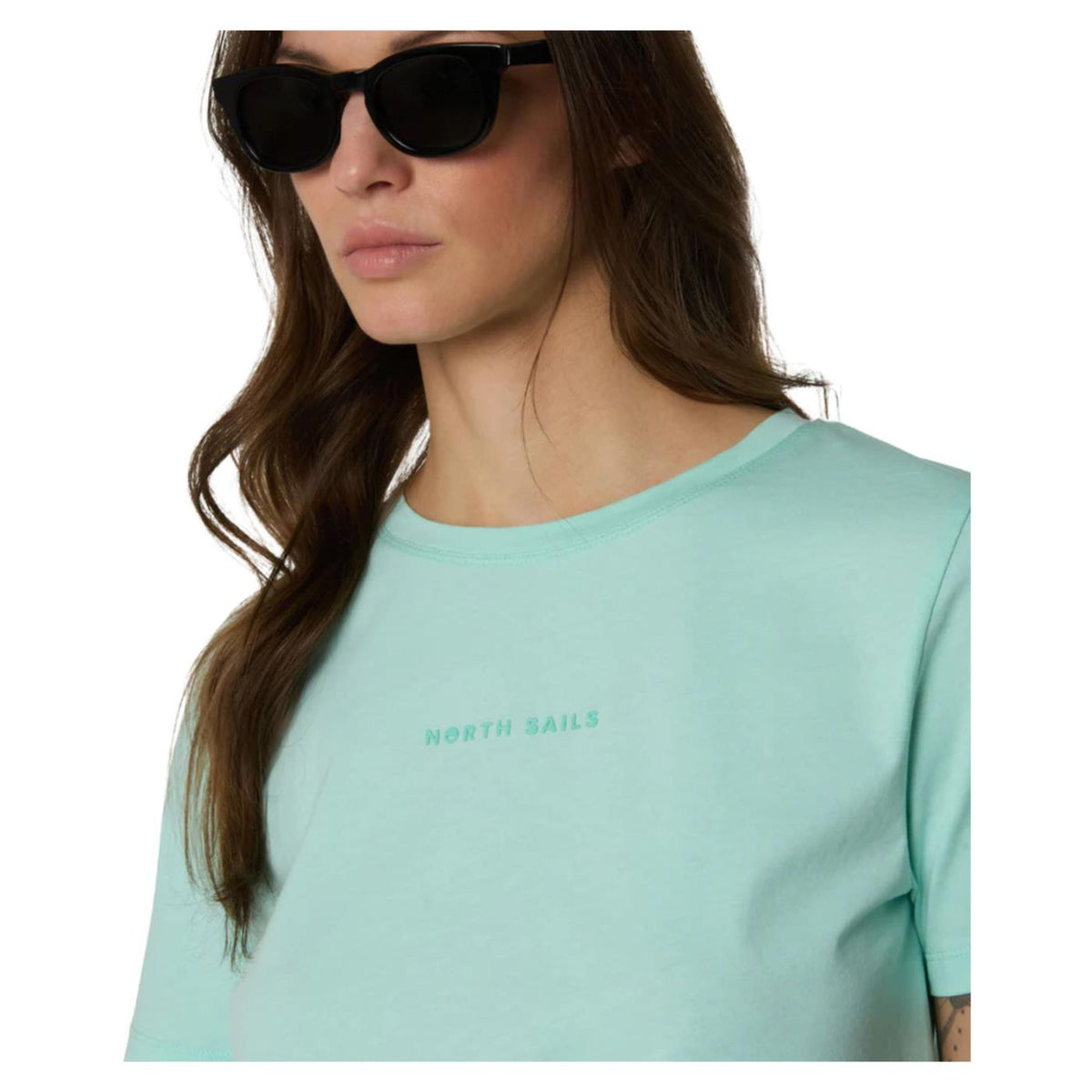 NORTH SAILS W T-SHIRT SHORT SLEEVE - Verde - vista 3