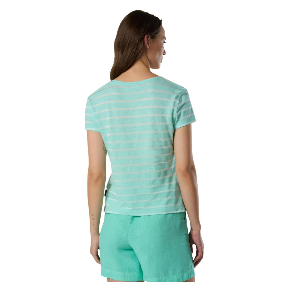 NORTH SAILS T-SHIRT W SHORT SLEEVE - Verde - vista 2