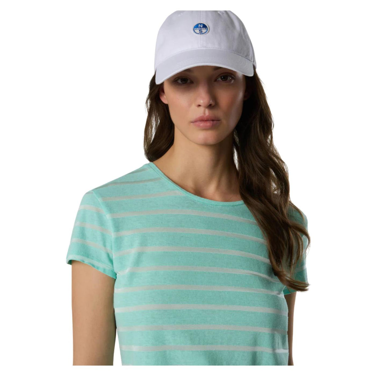 NORTH SAILS T-SHIRT W SHORT SLEEVE - Verde - vista 3