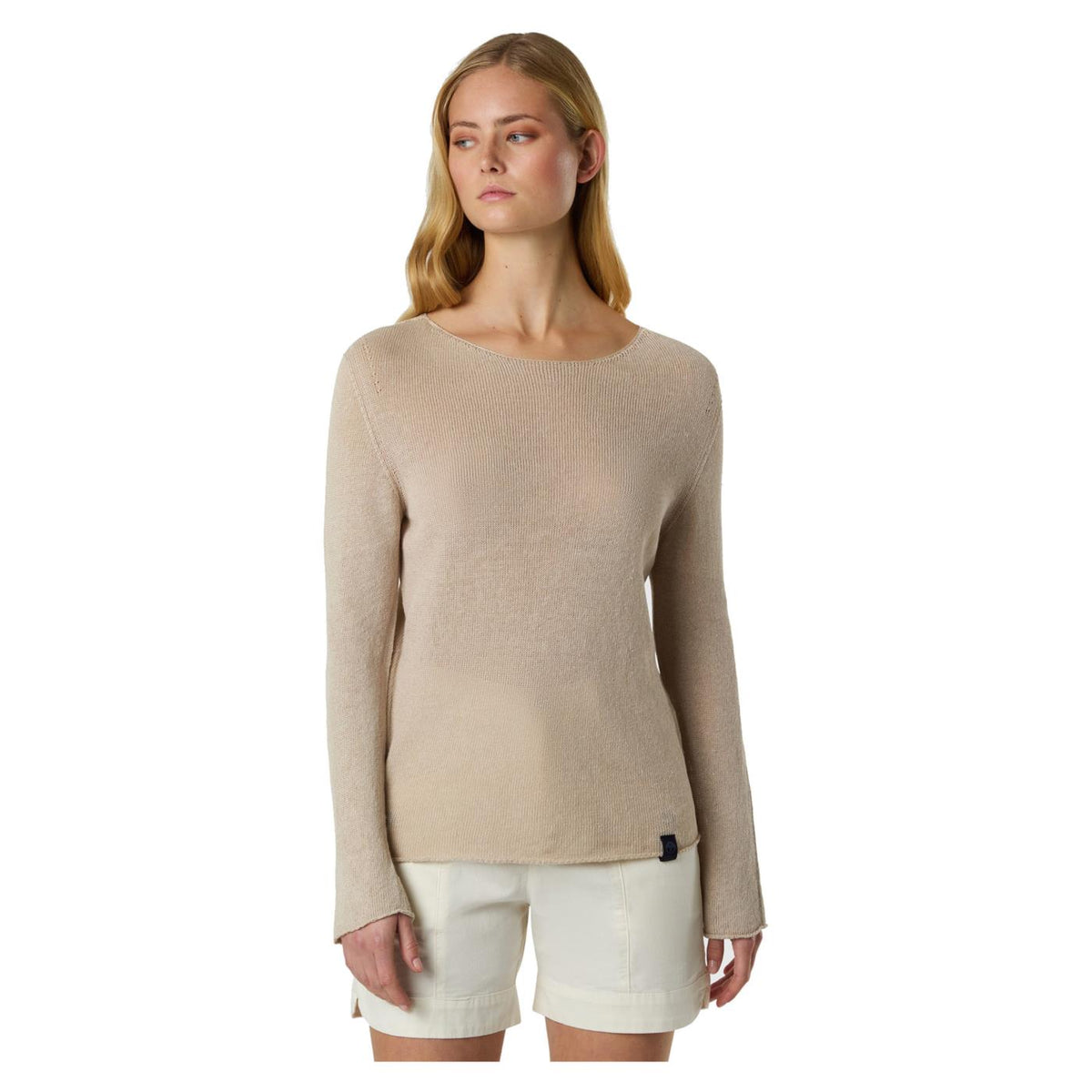 NORTH SAILS SEAMLESS CREWNECK 7GG W - Beige - immagine principale