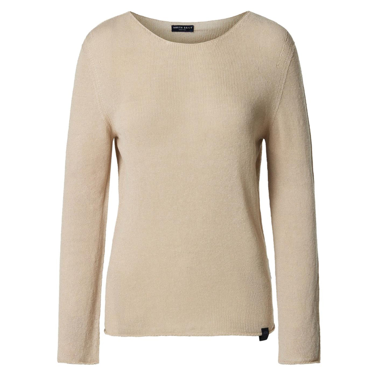 NORTH SAILS SEAMLESS CREWNECK 7GG W - Beige - vista 3