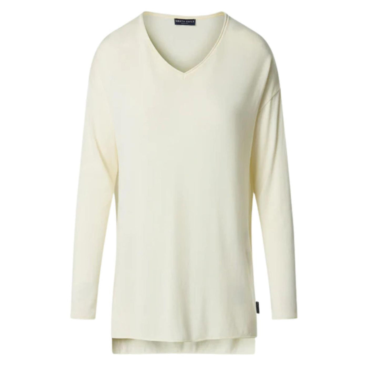 NORTH SAILS V NECK 12GG W KNITWEAR - Bianco - vista 4