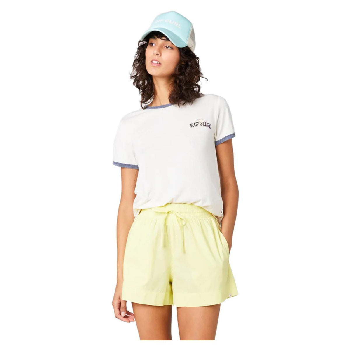RIP CURL RINGER NEON TEE