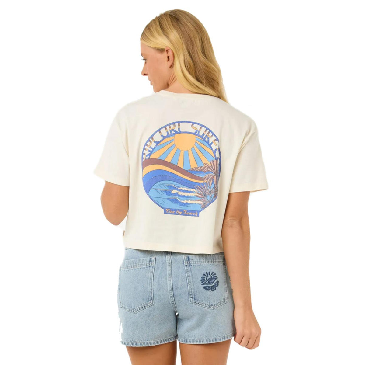 RIP CURL SUN & SEA CROP TEE - seconda immagine