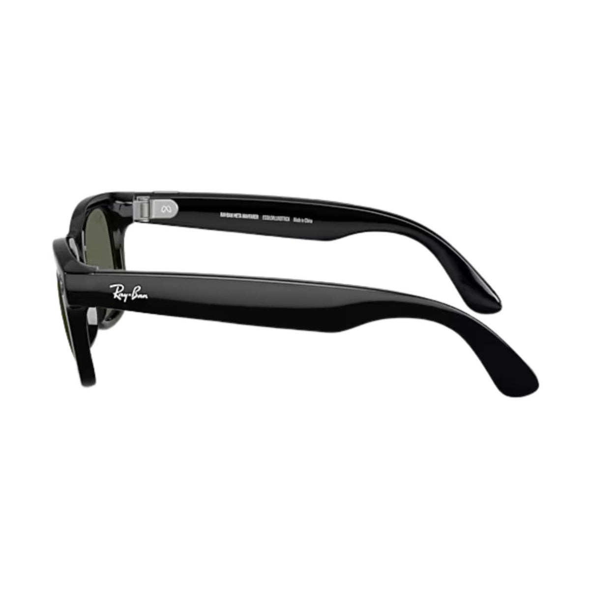 RAY-BAN META WAYFARER G-15 GREEN - Nero - vista 3