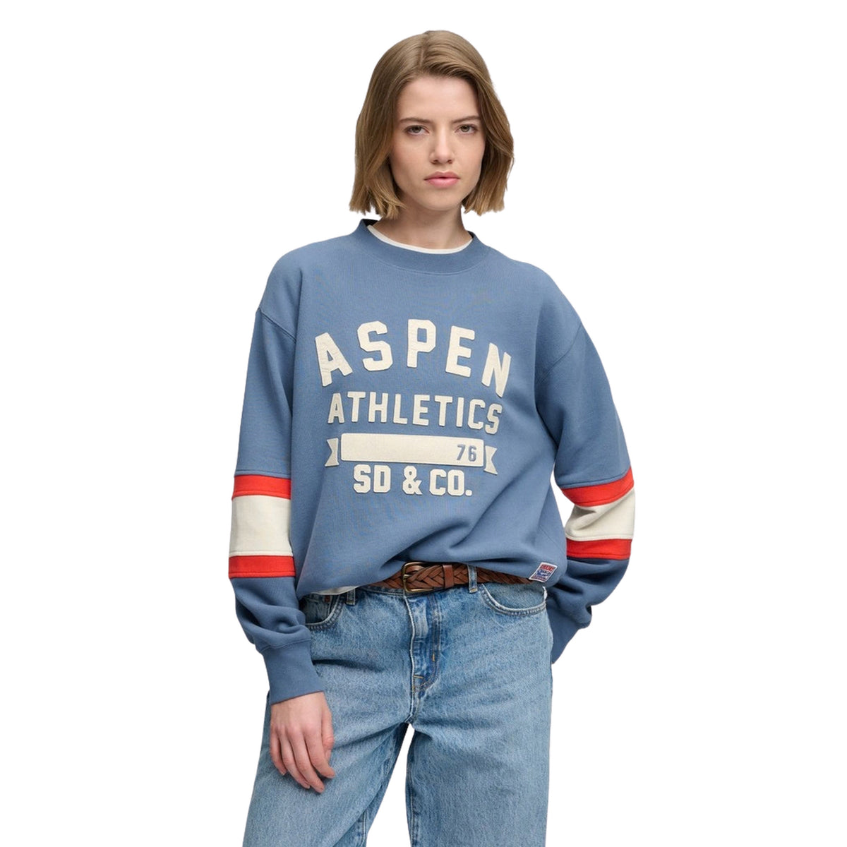 SUPERDRY W PREPPY SKI SWEATSHIRT
