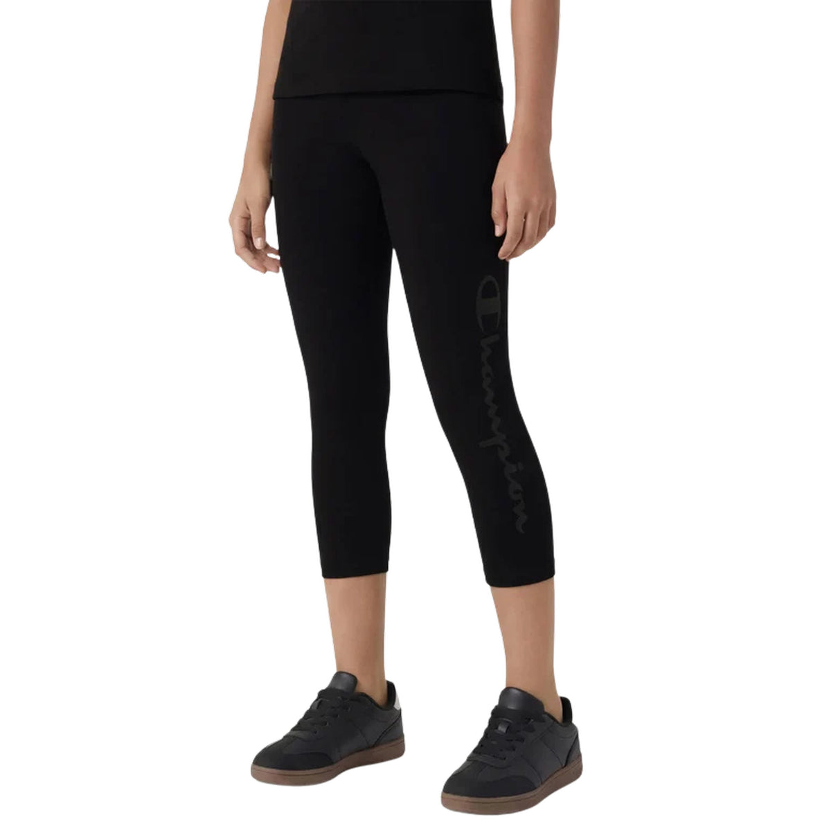 CHAMPION JR G 3/4 LEGGINGS - Nero - immagine principale