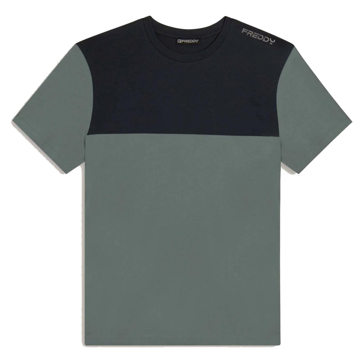 FREDDY T-SHIRT MC JERSEY BICOLOR