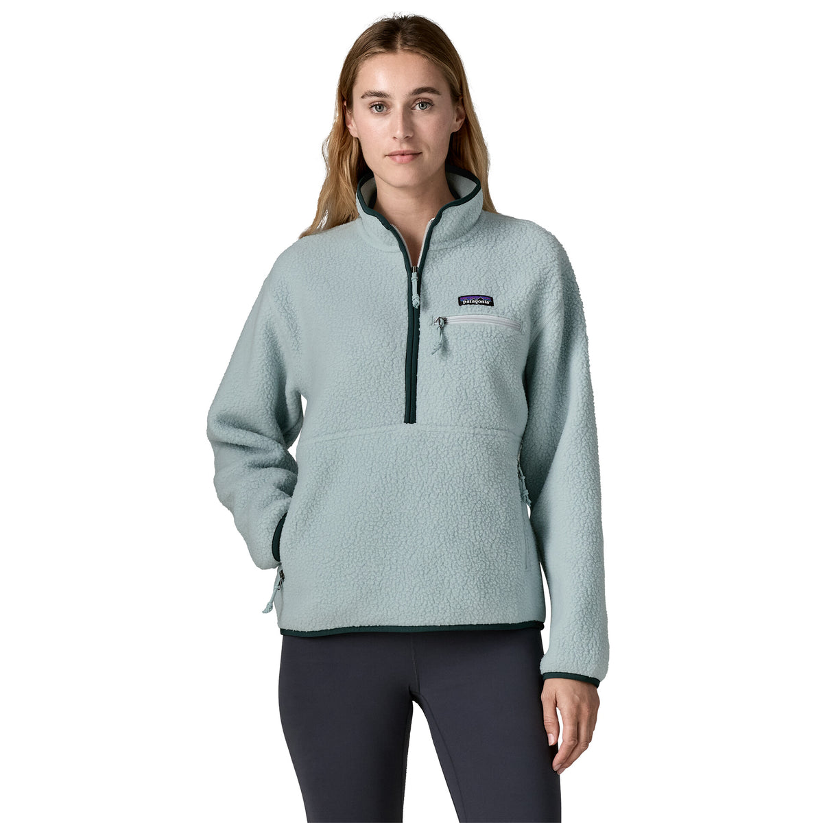 PATAGONIA W RETRO PILE MARSUPIAL - Azzurro - immagine principale