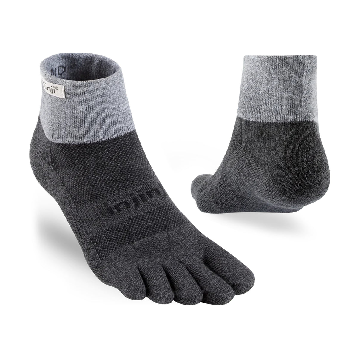 INJINJI TRAIL MIDWEIGHT MINI-CREW - Grigio scuro - immagine principale