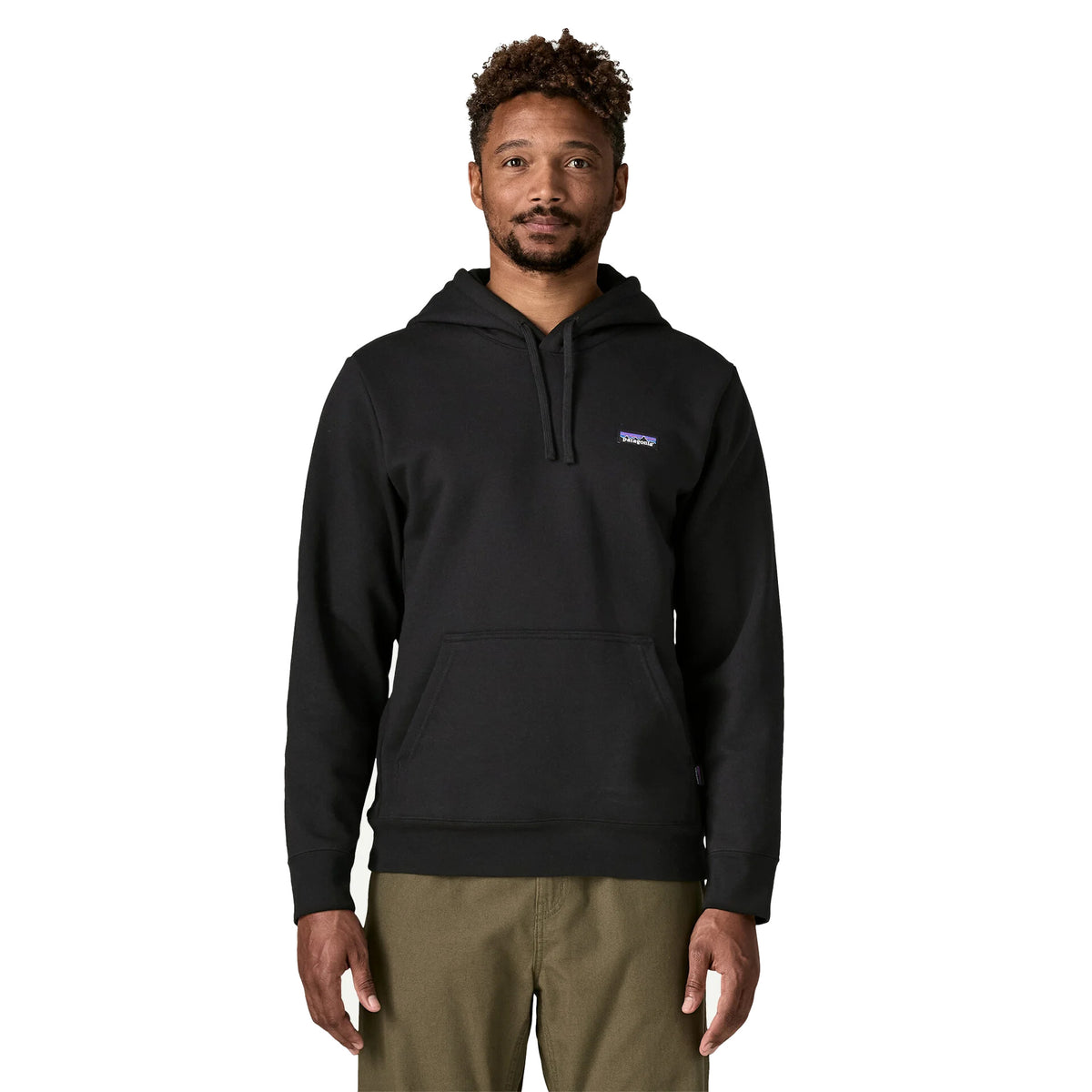 PATAGONIA P-6 LABEL UPRISAL HOODY - Nero - immagine principale