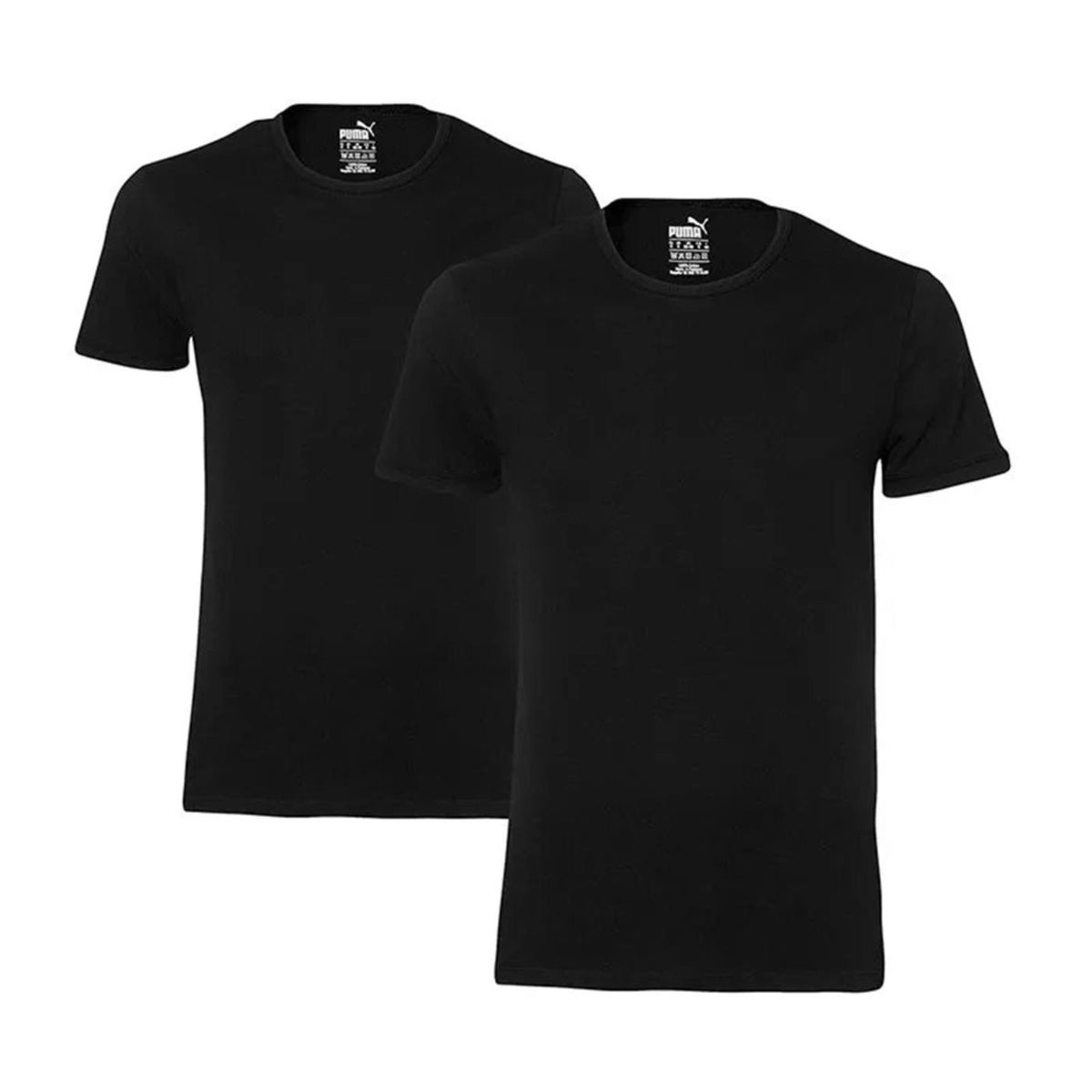 PUMA BASIC 2PK CREW TEE - Bianco - immagine principale