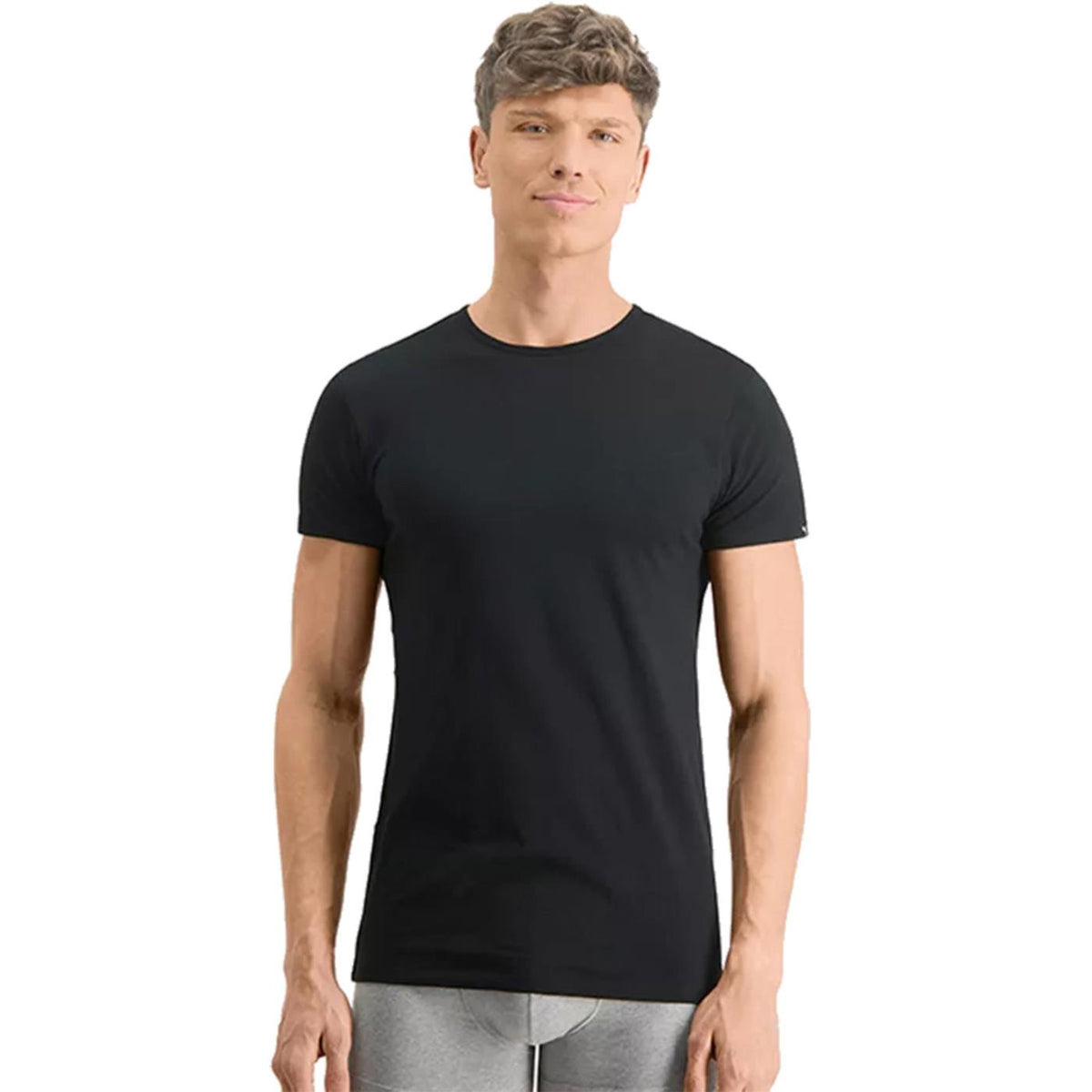 PUMA BASIC 2PK CREW TEE - Bianco - vista 3