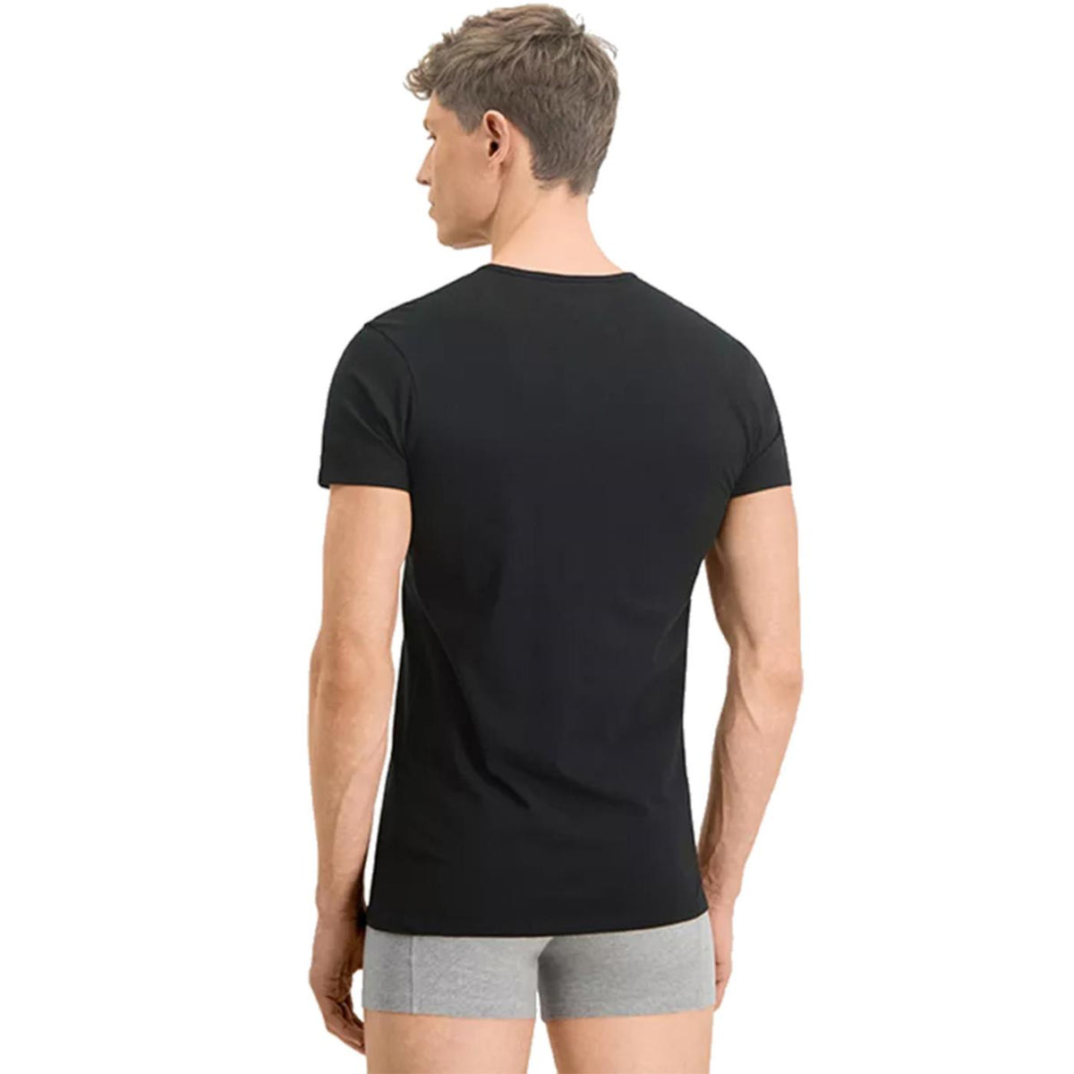 PUMA BASIC 2PK CREW TEE - Bianco - vista 4