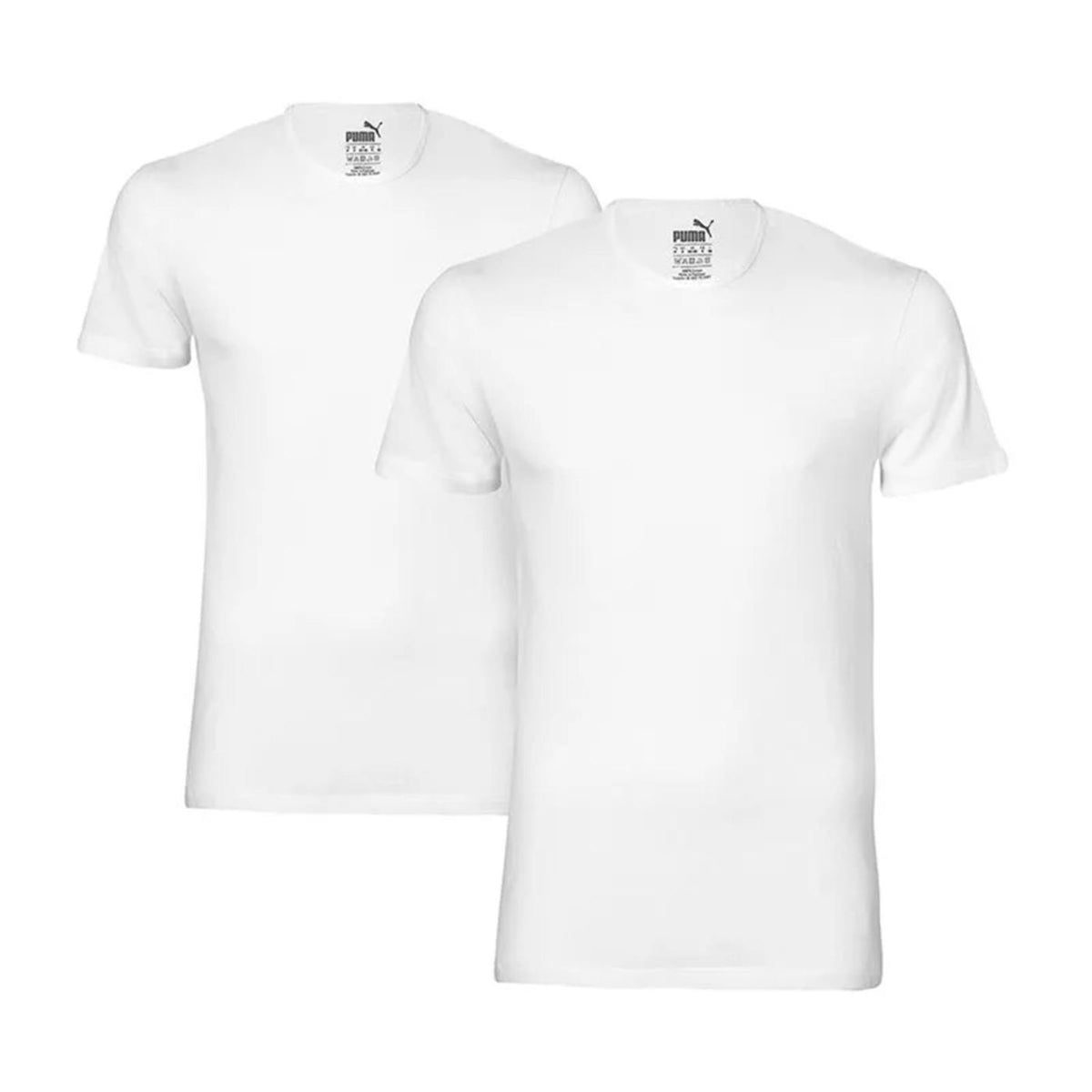 PUMA BASIC 2PK CREW TEE - Bianco - immagine principale