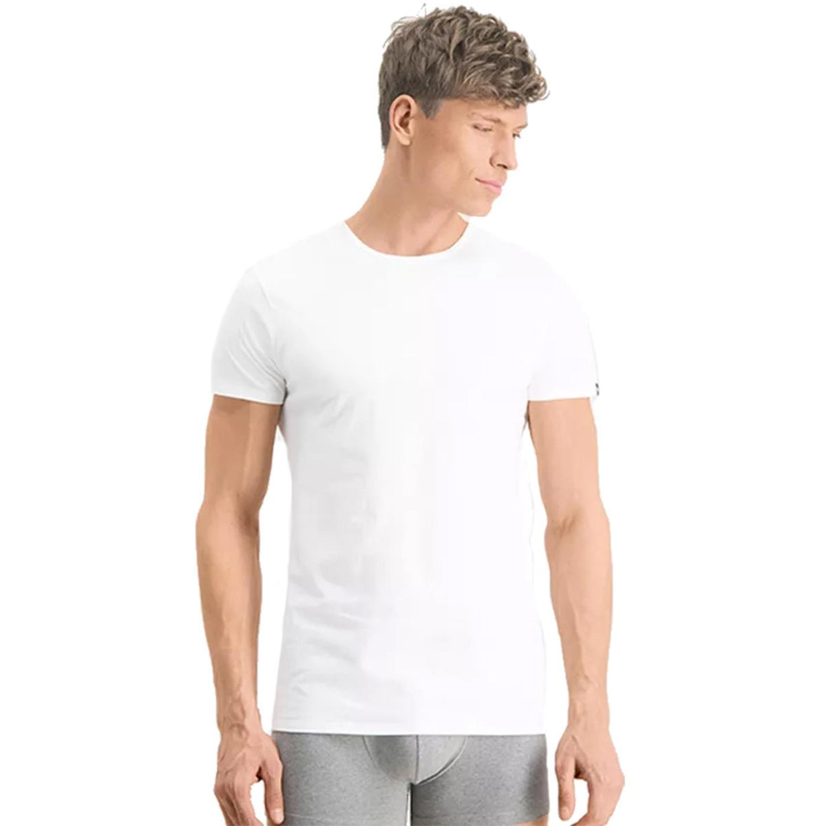 PUMA BASIC 2PK CREW TEE - Bianco - vista 3