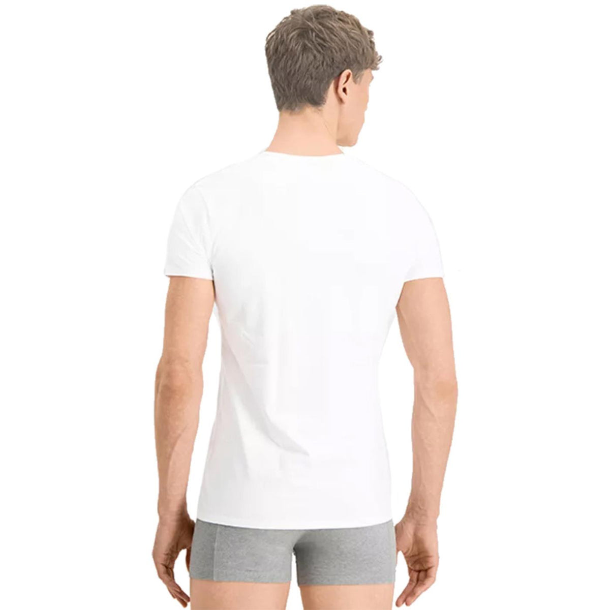 PUMA BASIC 2PK CREW TEE - Bianco - vista 4