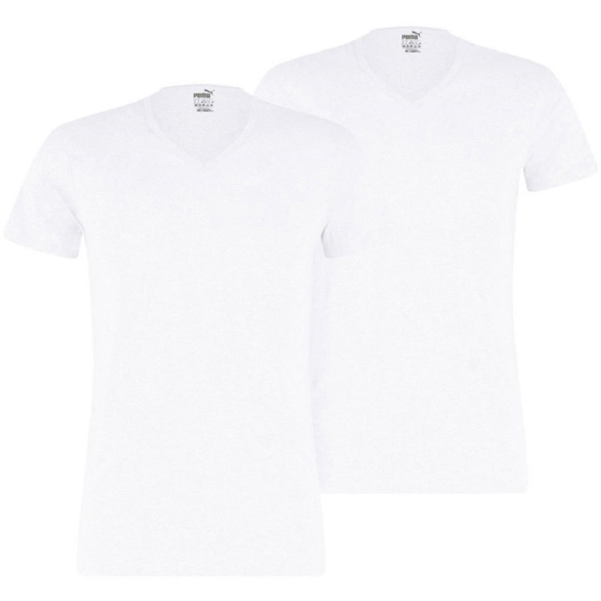 PUMA BASIC 2PK V-NECK TEE