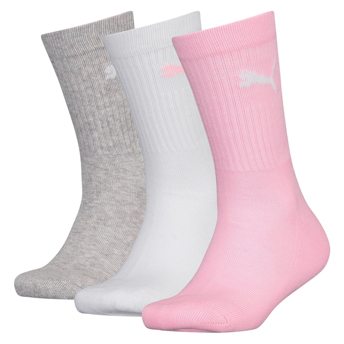 PUMA JUNIOR CREW 3PK SOCKS