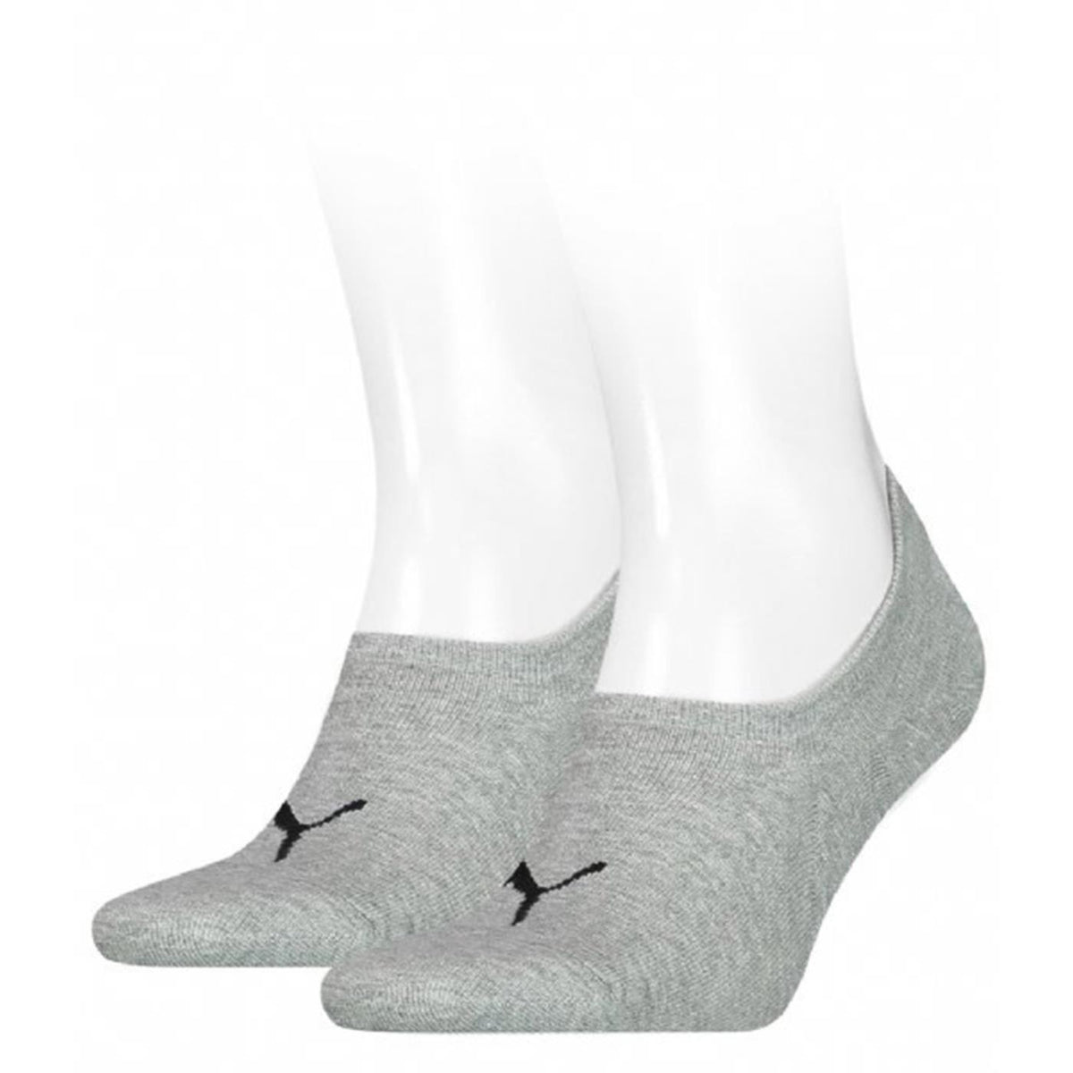 PUMA FOOTIE 2PK HIGH CUT SOCKS