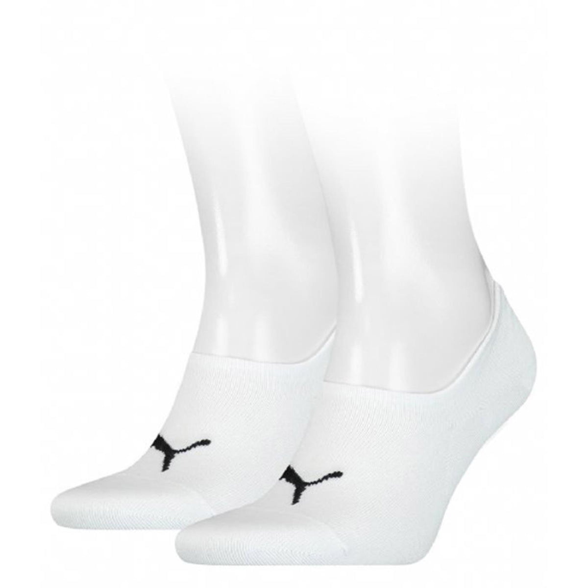 PUMA FOOTIE 2PK HIGH CUT SOCKS - Bianco - immagine principale