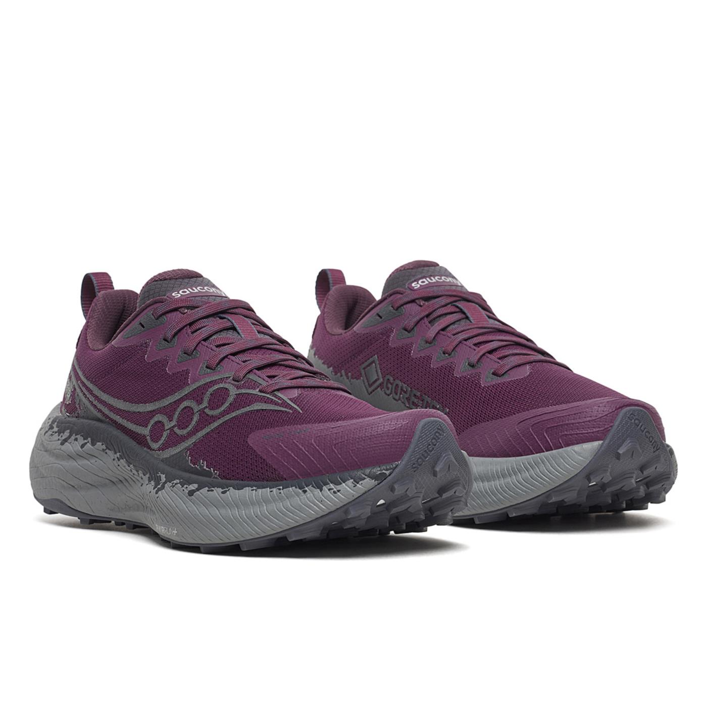 SAUCONY RIDE TR3 GTX WOMAN - Bordeaux - vista 3