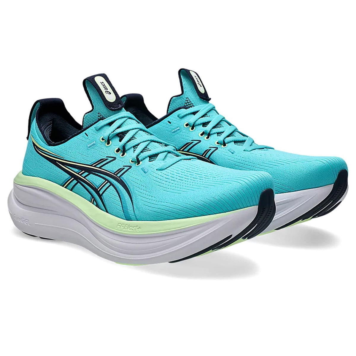 ASICS GEL NIMBUS 28 - Turchese - vista 3